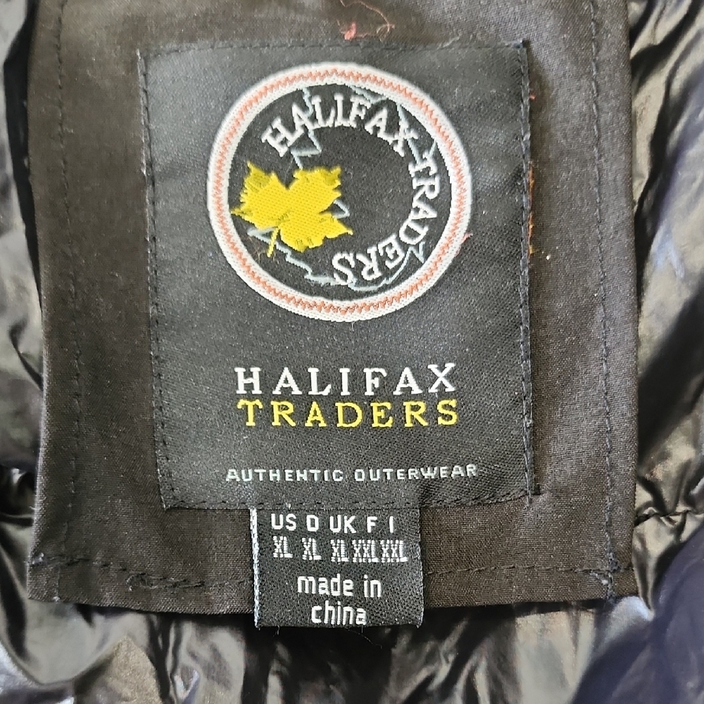 Halifax Traders Down Feather Filled Zipup Black P… - image 7